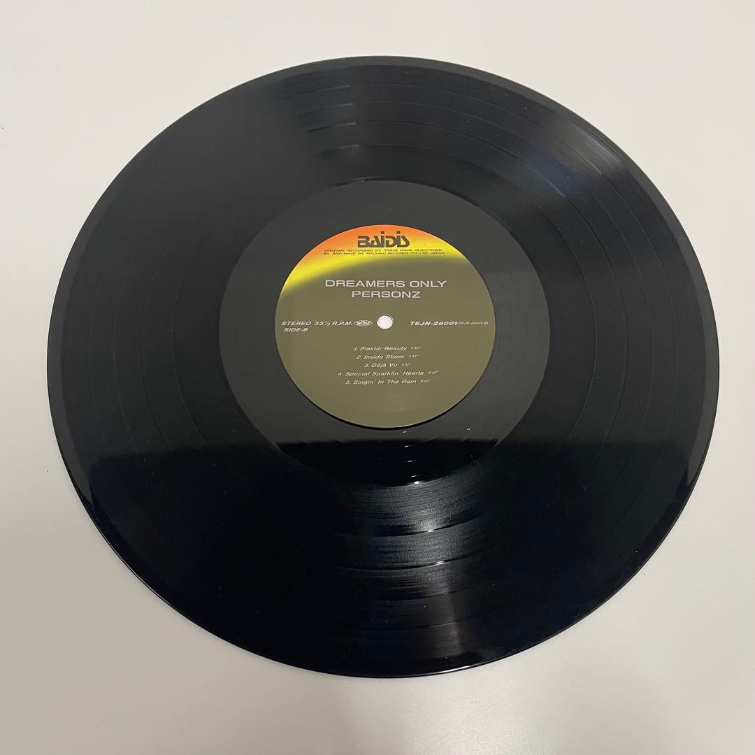 PERSONZ パーソンズ DREAMERS ONLY LPレコード