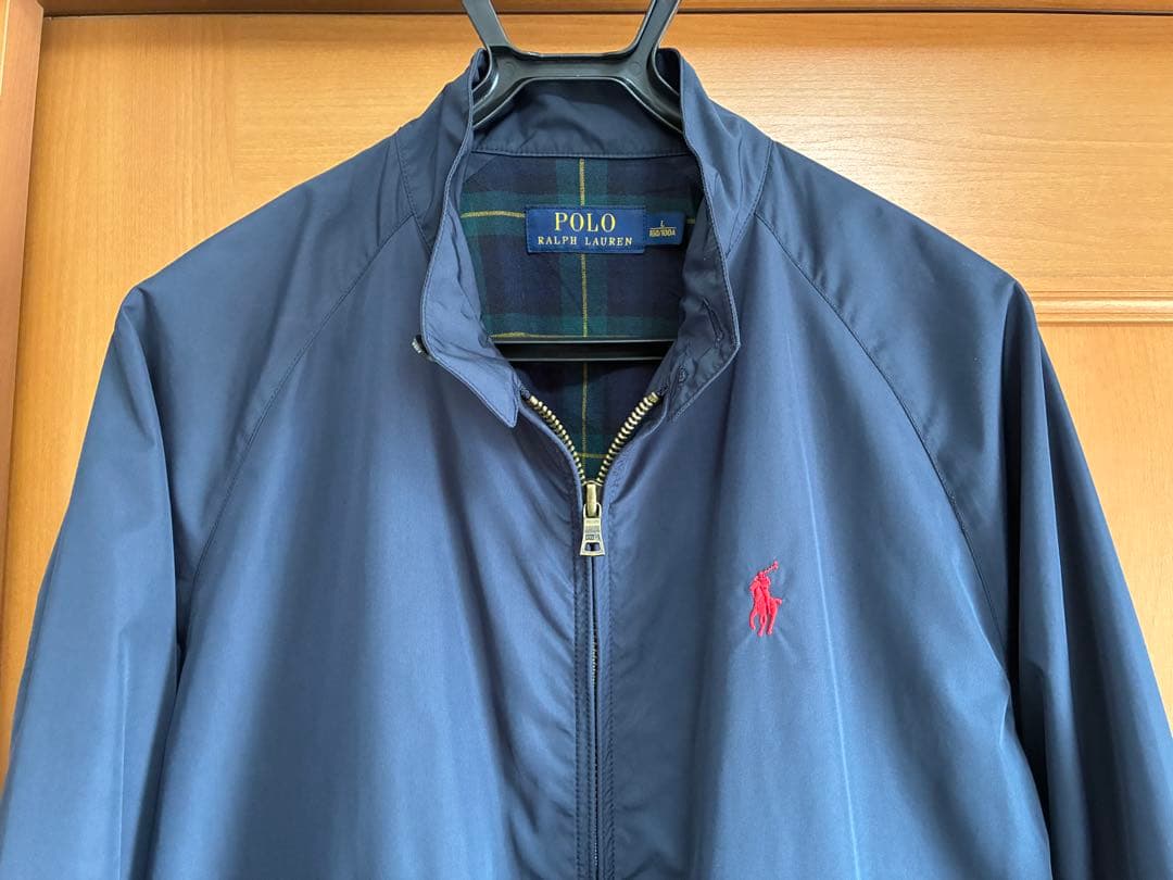 T*U様 Polo Ralph Lauren 紺　ハリントンジャケット　L ★G