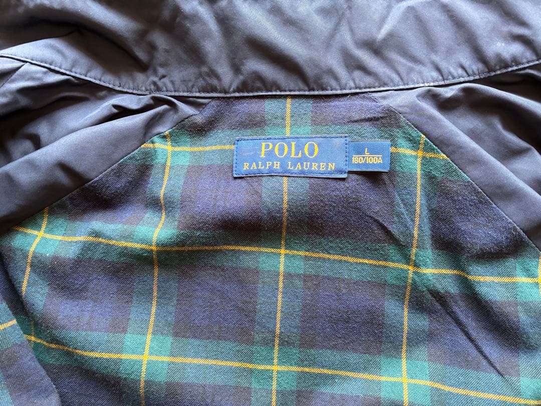 T*U様 Polo Ralph Lauren 紺　ハリントンジャケット　L ★G