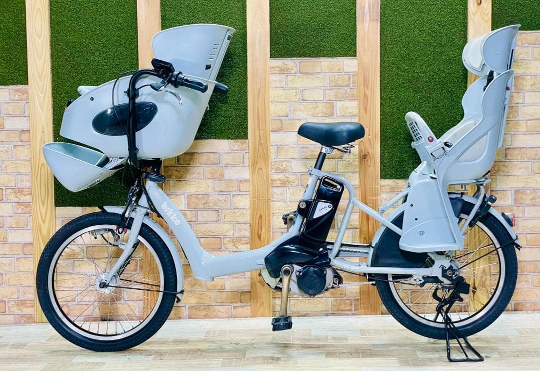 値上直前 超人気 BIKKE ビッケ ブリヂストン子供乗せ電動自転車 H3654