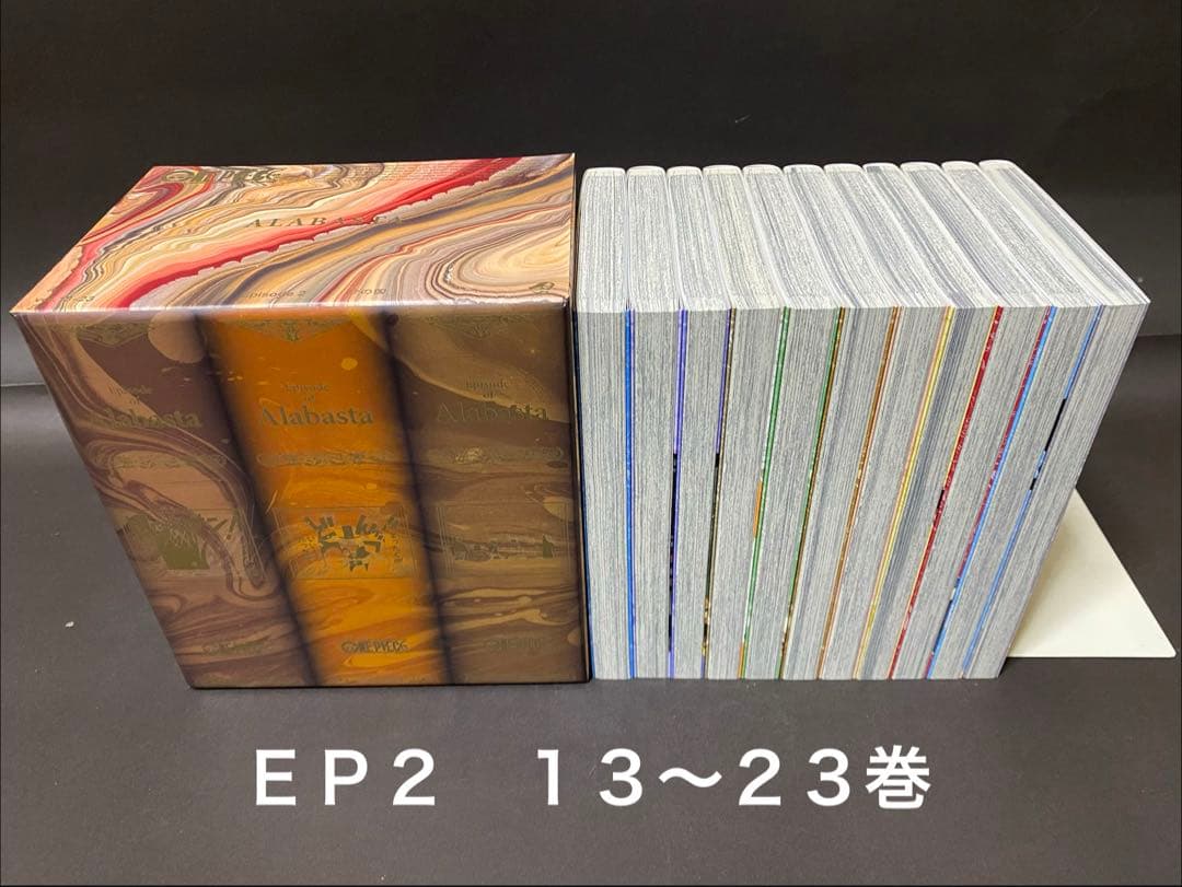 ONE PIECE、ワンピース　BOXセット（ＥＰ１〜６、ＥＰ１０）非全巻セット