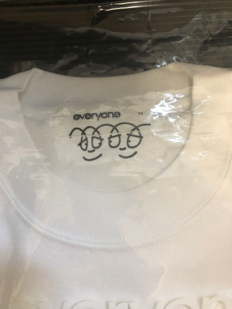 トップス everyone j.30000 sketchy logo short