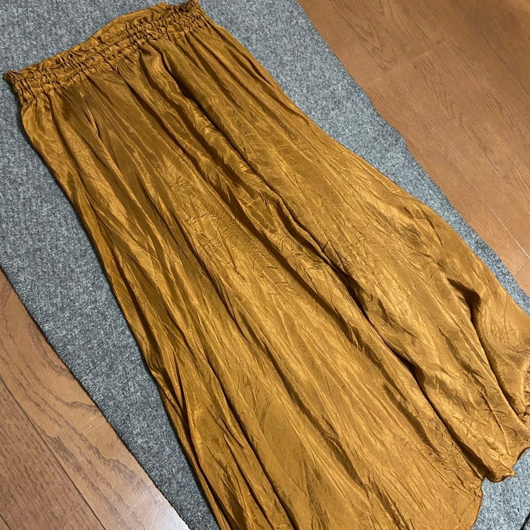 【美品】ヌキテパ　シルク　スカート　ne Quittez pas
