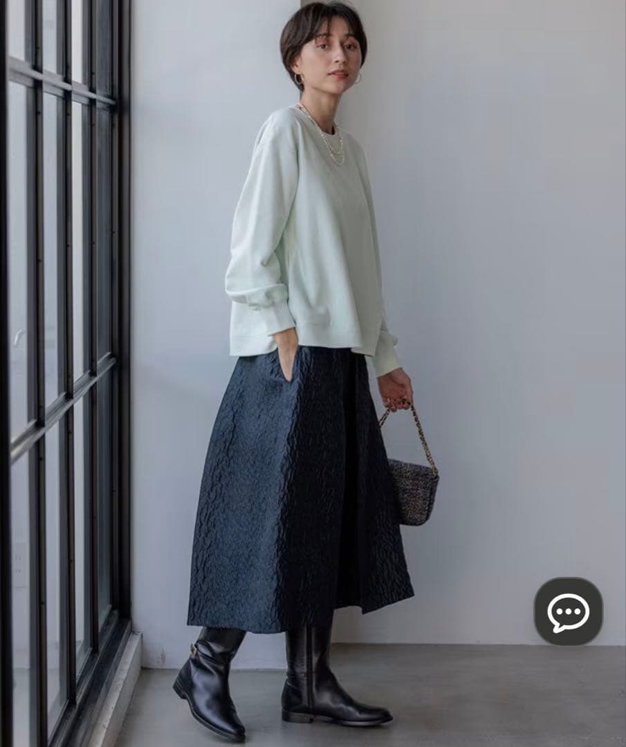 ONWARD 23区　フレアロングスカート