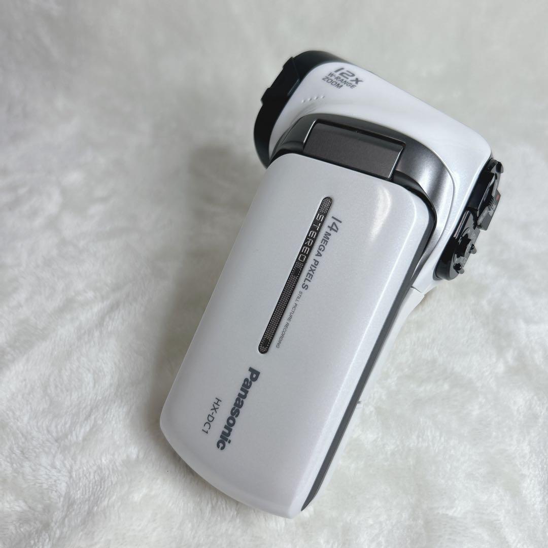 ✨美品✨Panasonic HX-DC1 ホワイト　ビデオカメラ