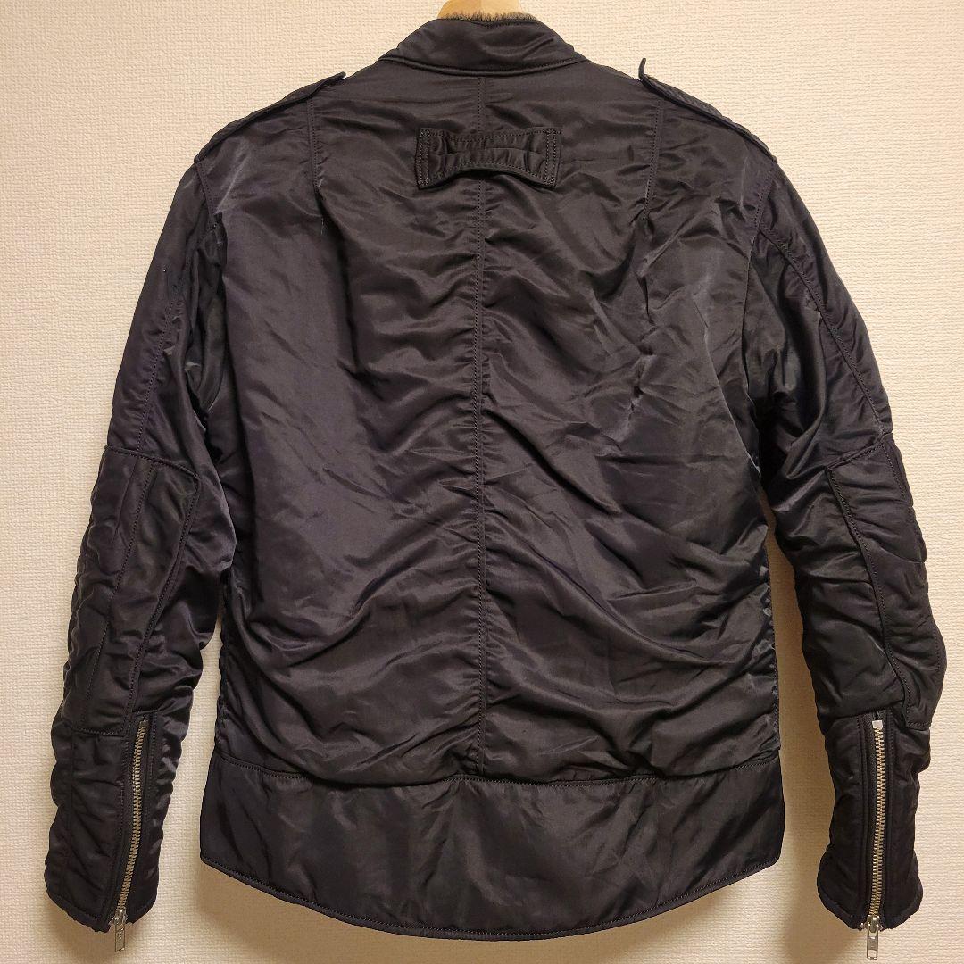 【美品】ハリウッドランチマーケット ライダースジャケット M ブラック