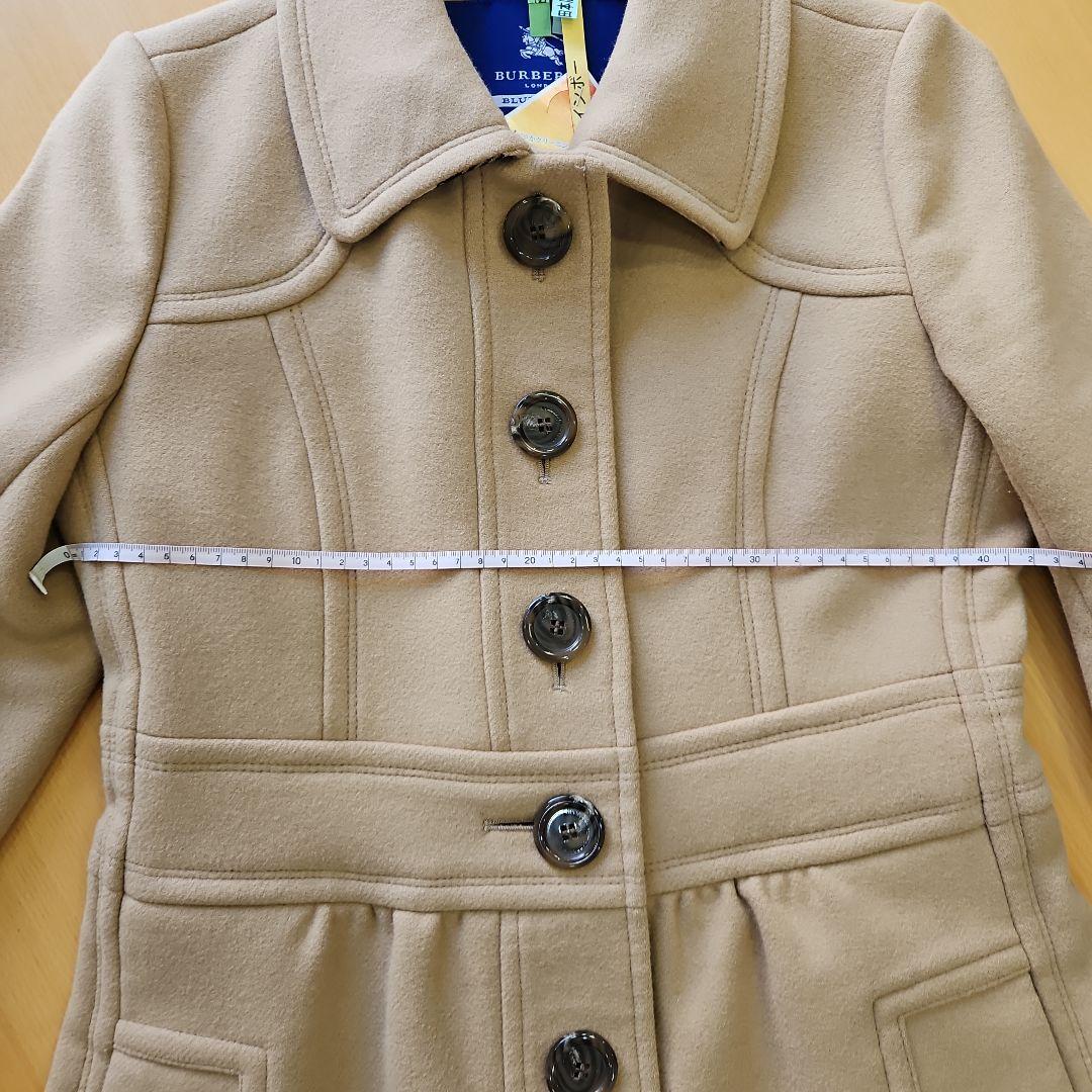 株*ノ様 BURBERRY　ブルーレーベル　 ベージュ ロングコート L　ノバチ