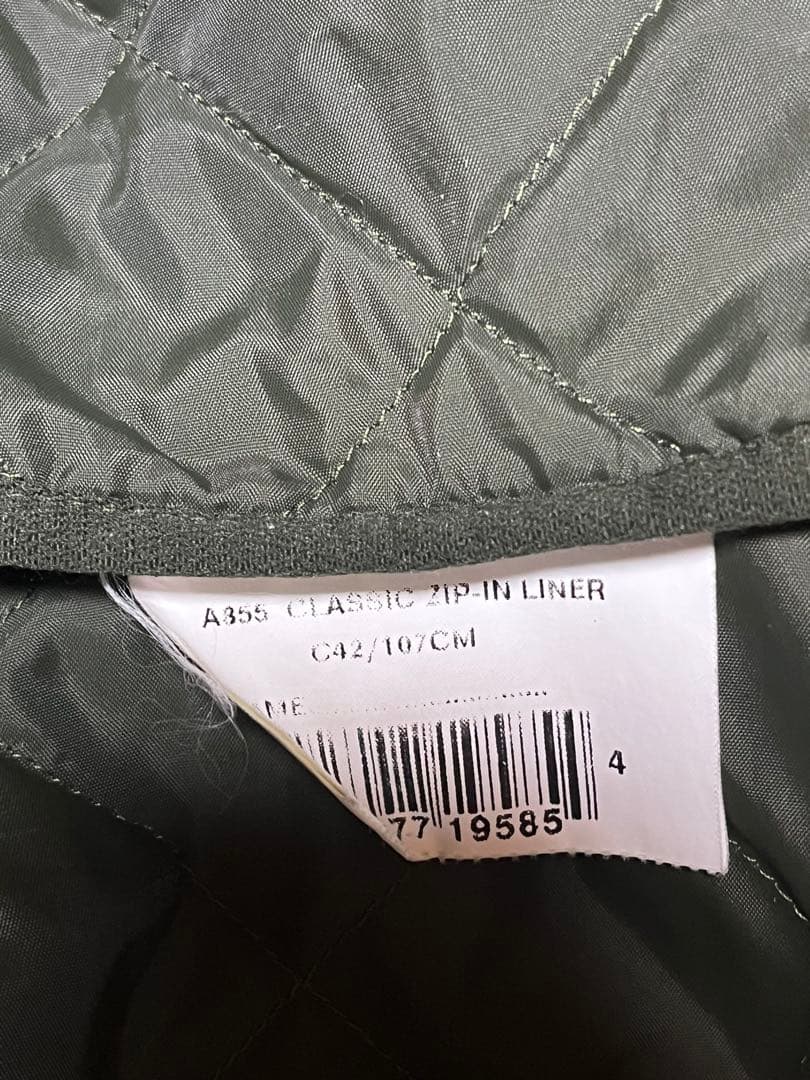 Barbour リバーシブル キルティングベスト
