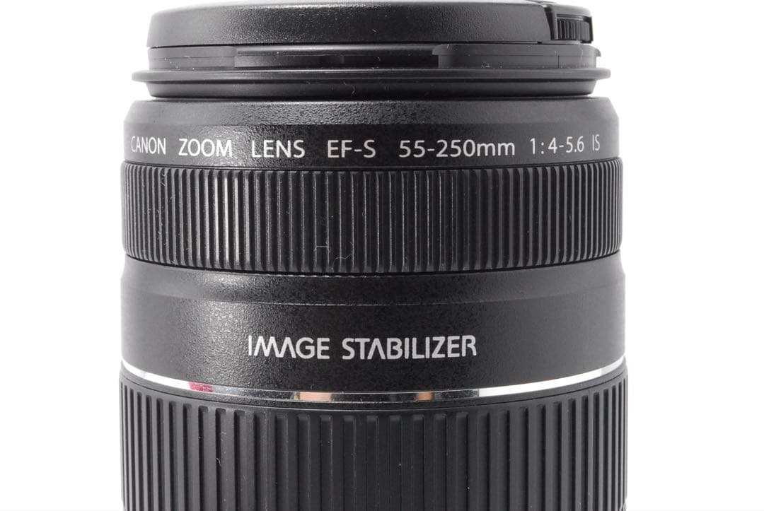 美品✨手ぶれ補正機能付✨Canon EF-S 55-250mm IS望遠レンズ