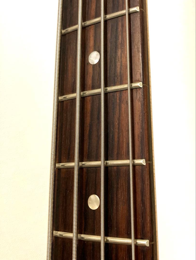 Squier Affinity ジャズベース　フレットラップ付き！