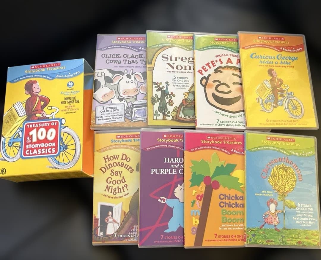 【SCHOLASTIC】 Treasury of 100 Storybook