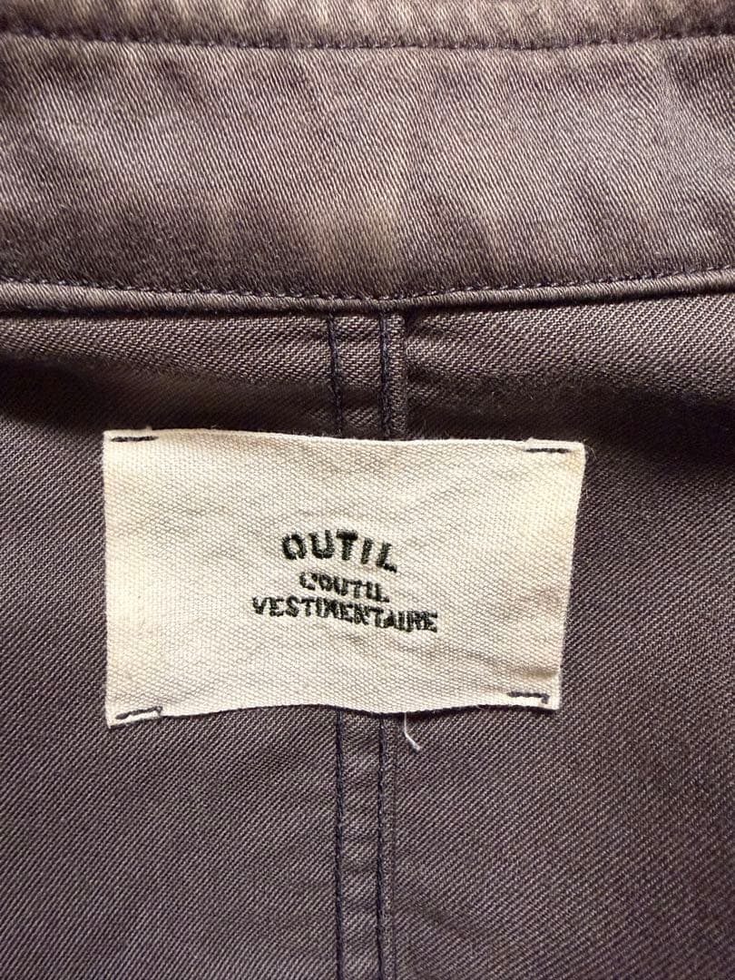 OUTIL VESTE GABARRET スタンドカラージャケット