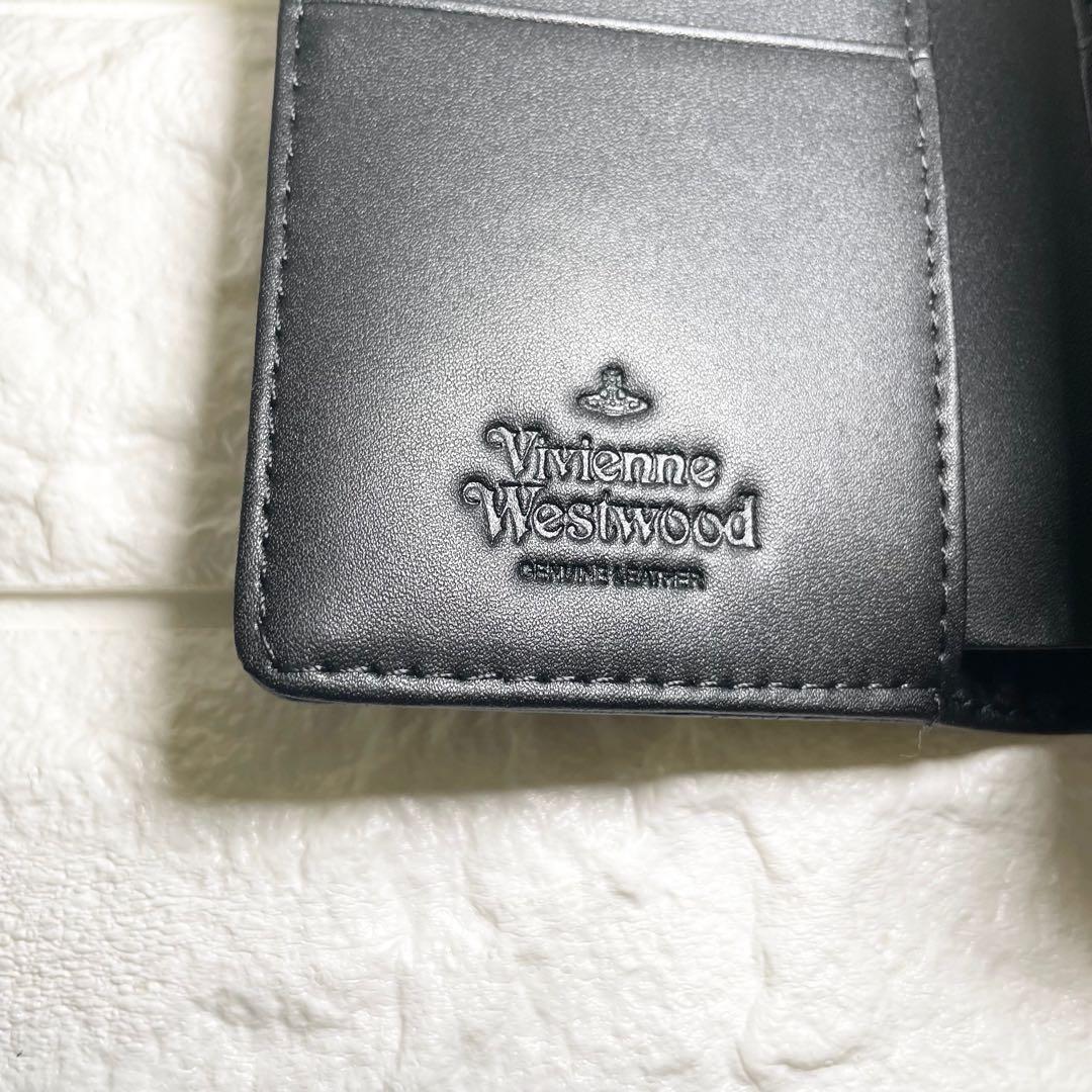 【新品・未使用】 Vivienne Westwood 三つ折り財布　ブラック