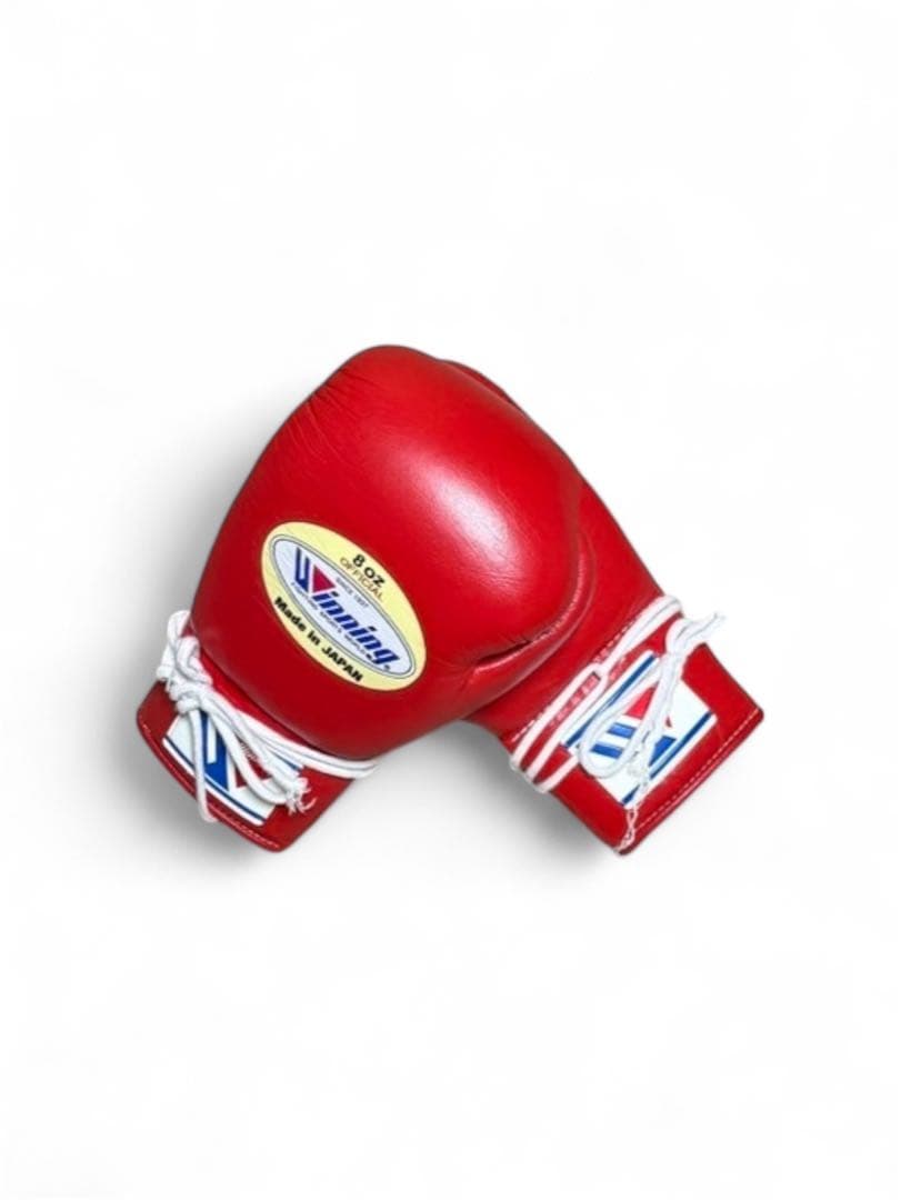 新品未使用品　Winning ボクシンググローブ 8oz レッド(プロ試合用)