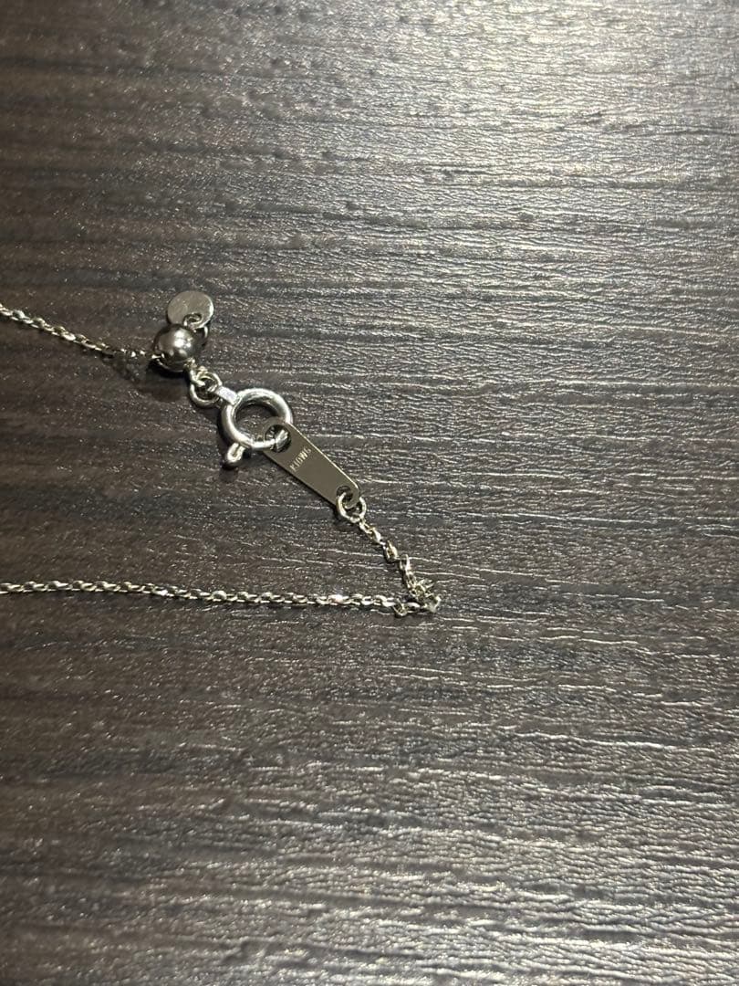 【鑑定済み】THE KISS K10 シルバーネックレス