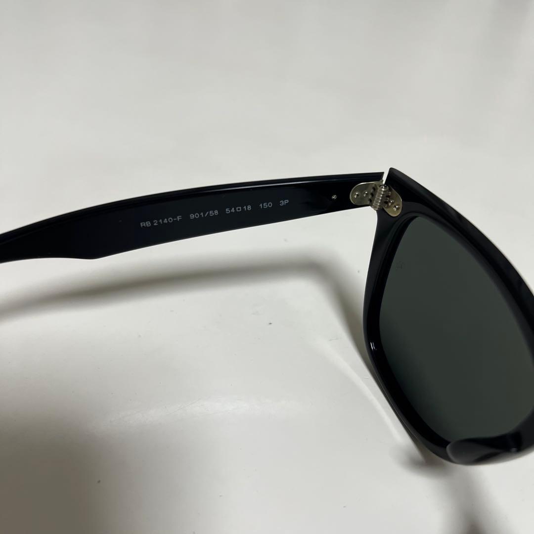 Ray-Ban RB2140-F 901/58 偏光 WF 54 美品