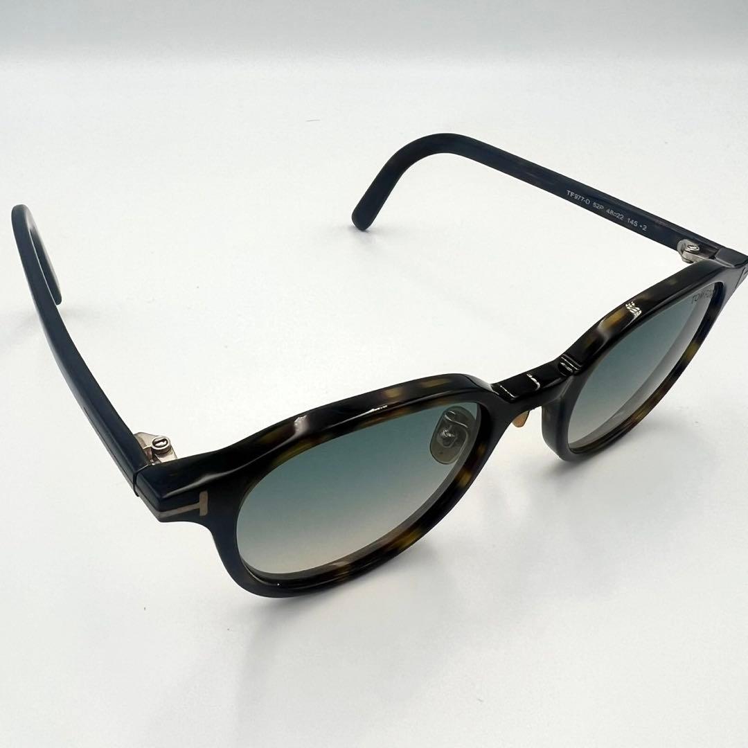✨美品✨Tom Ford TF977-D サングラス べっ甲 ブルーレンズ