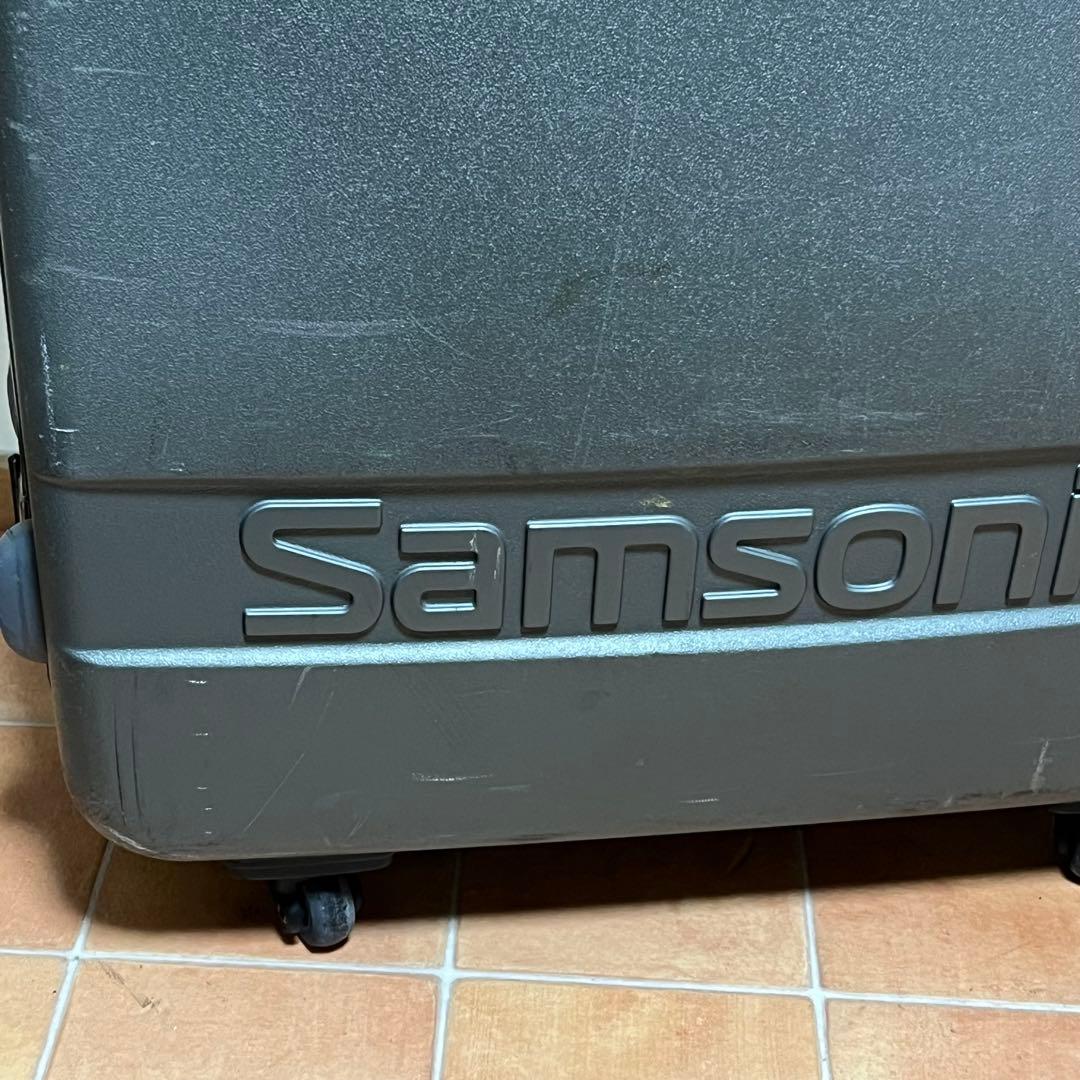【Samsonite】 サムソナイト　大型スーツケース　グレー ACE 日本製