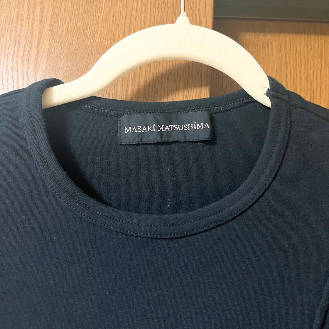 MASAKI MATSUSHIMA ブラック Tシャツ フリーサイズ 松島正樹