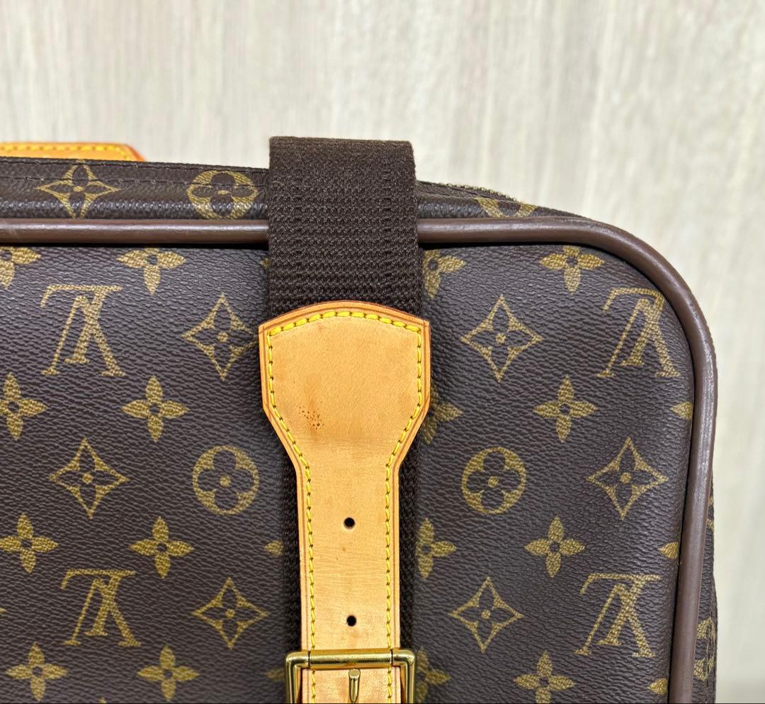 LOUIS VUITTON サテライト53 トラベルバッグ モノグラム