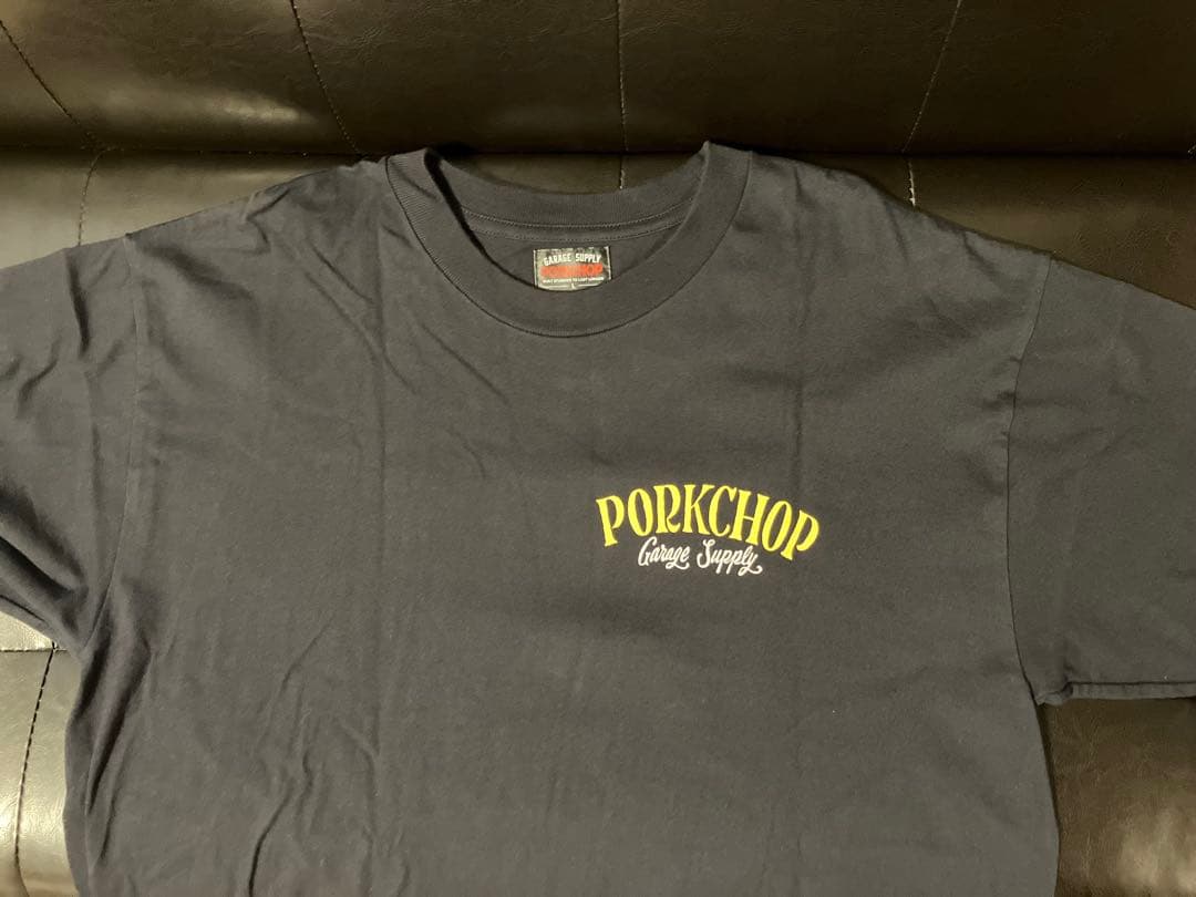 ポークチョップガレージ　Tシャツ ブラック　L