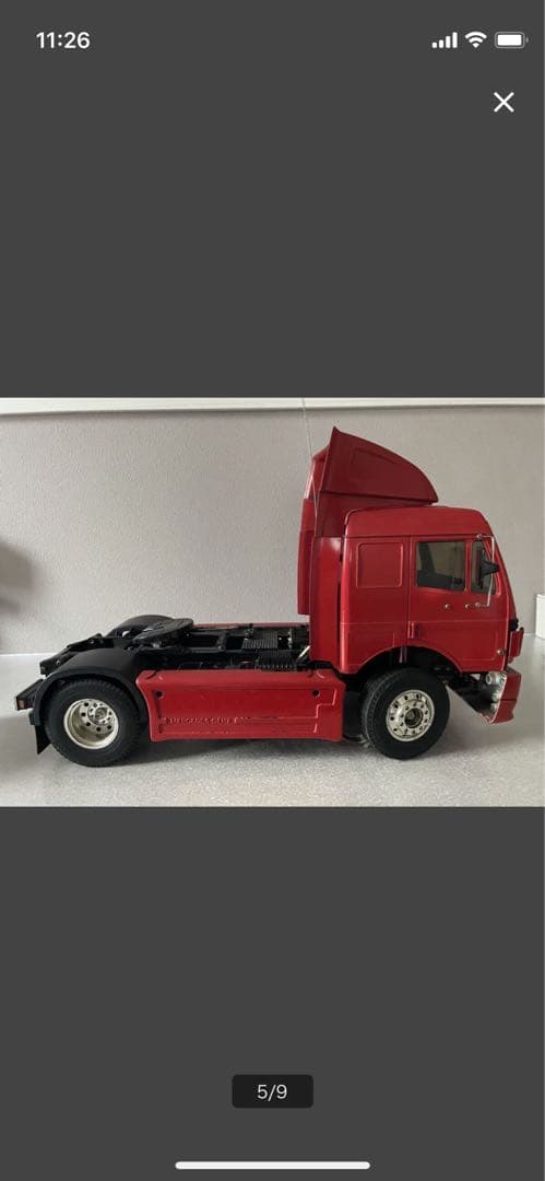 タミヤ1/14トレーラー メルセデス・ベンツ