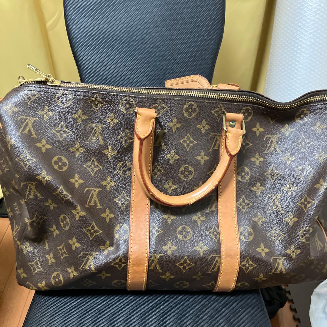【鍵・タグ付き】ルイヴィトン モノグラム キーポル50 ボストンバッグ 旅行鞄