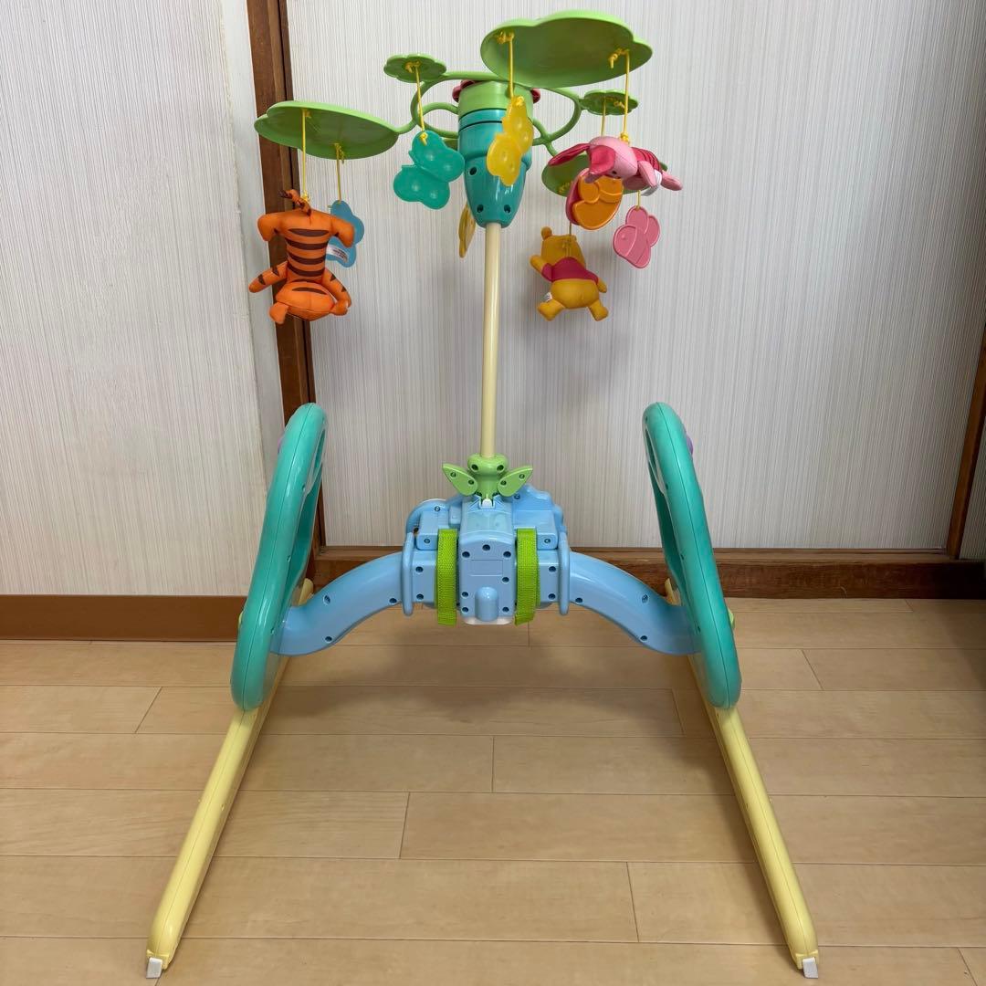 【美品❣️】タカラトミー くまのプーさん えらべる回転 6WAY ジム メリー⭐︎