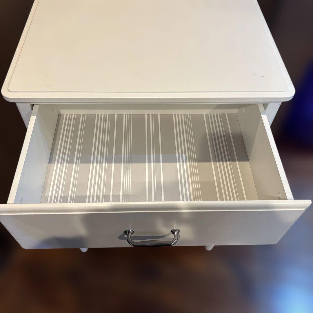 【送料8600円込み】IKEA イケア ティッセダール 白 チェスト
