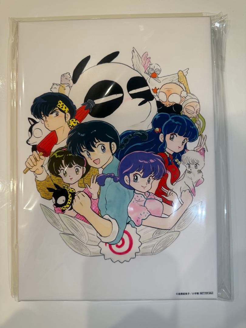 らんま1/2 完全復刻BOX 特典キャラファインボード&美麗複製原画2点入り