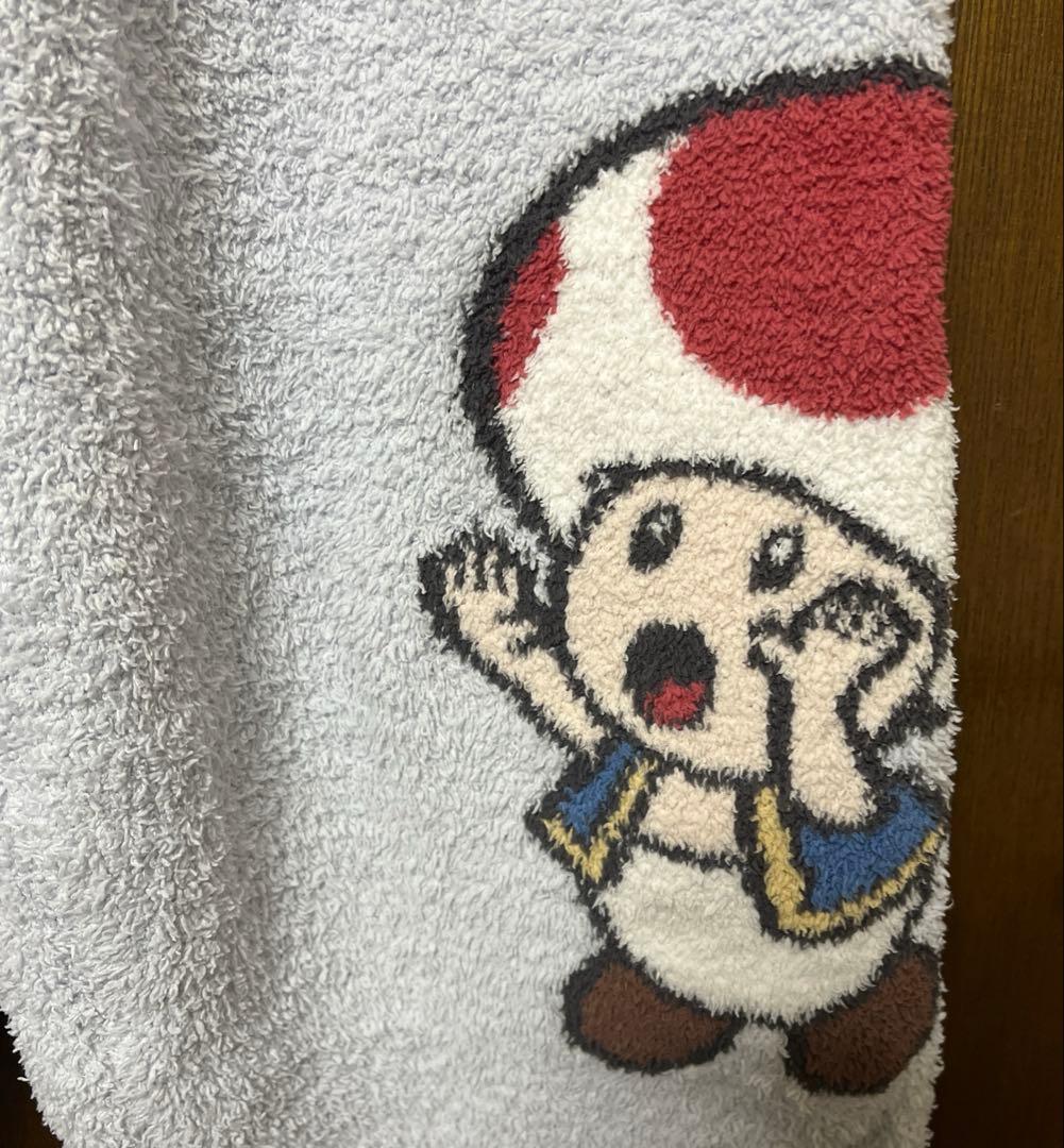 ジェラートピケ×マリオ キノピオ ベビモコジャガードプルオーバー&ロングパンツ