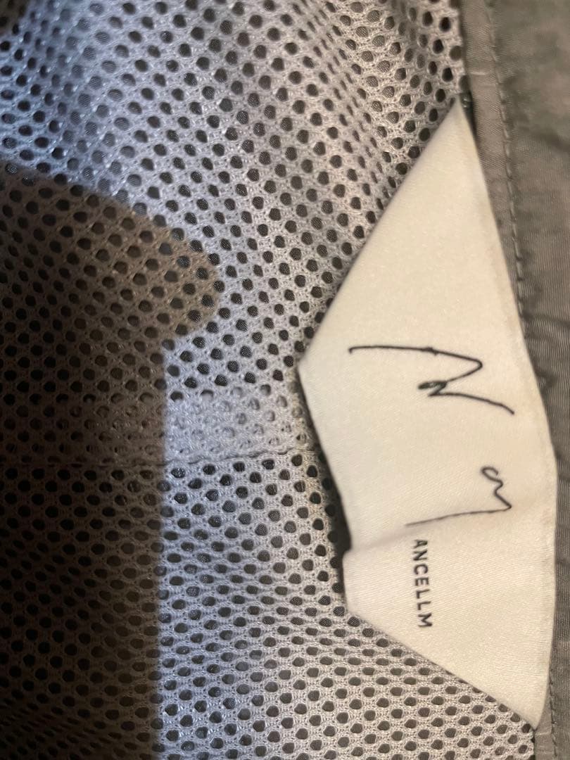 ジャケット・アウター ANCELLM NYLON KIMONO BLOUSON/GRAY