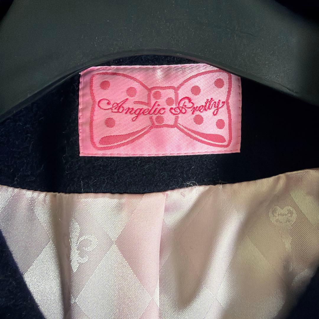 Angelic Pretty セーラーコート 紺 リボン付