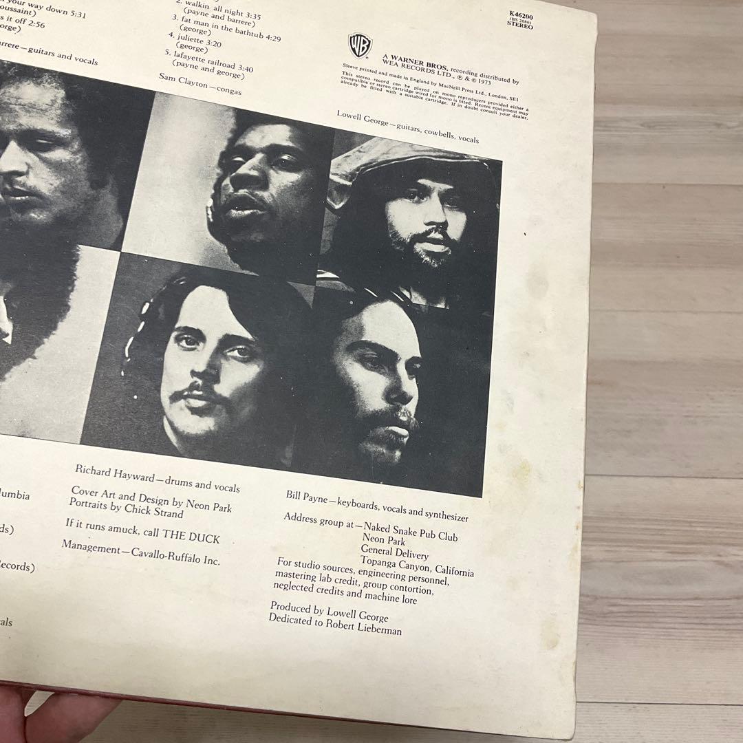 Little Feat Dixie Chicken 英盤レコード　リトルフィート