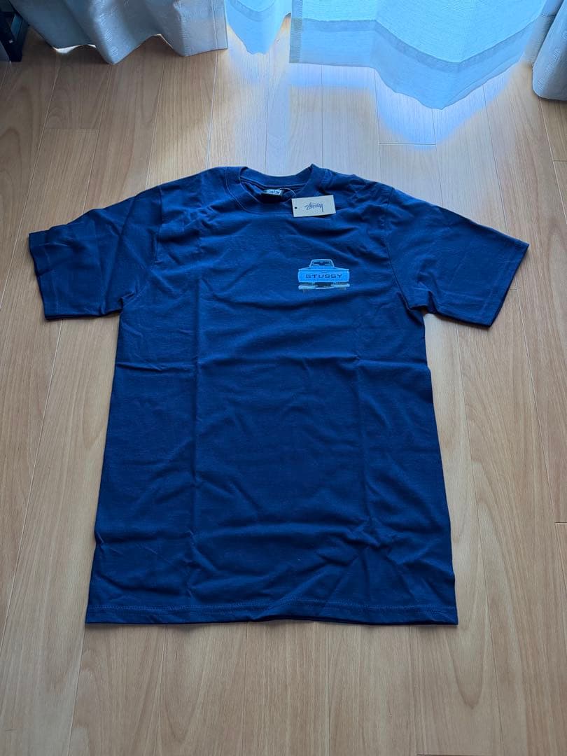 Stussy Pickup Tee ネイビー S 新品タグ付 バックプリント