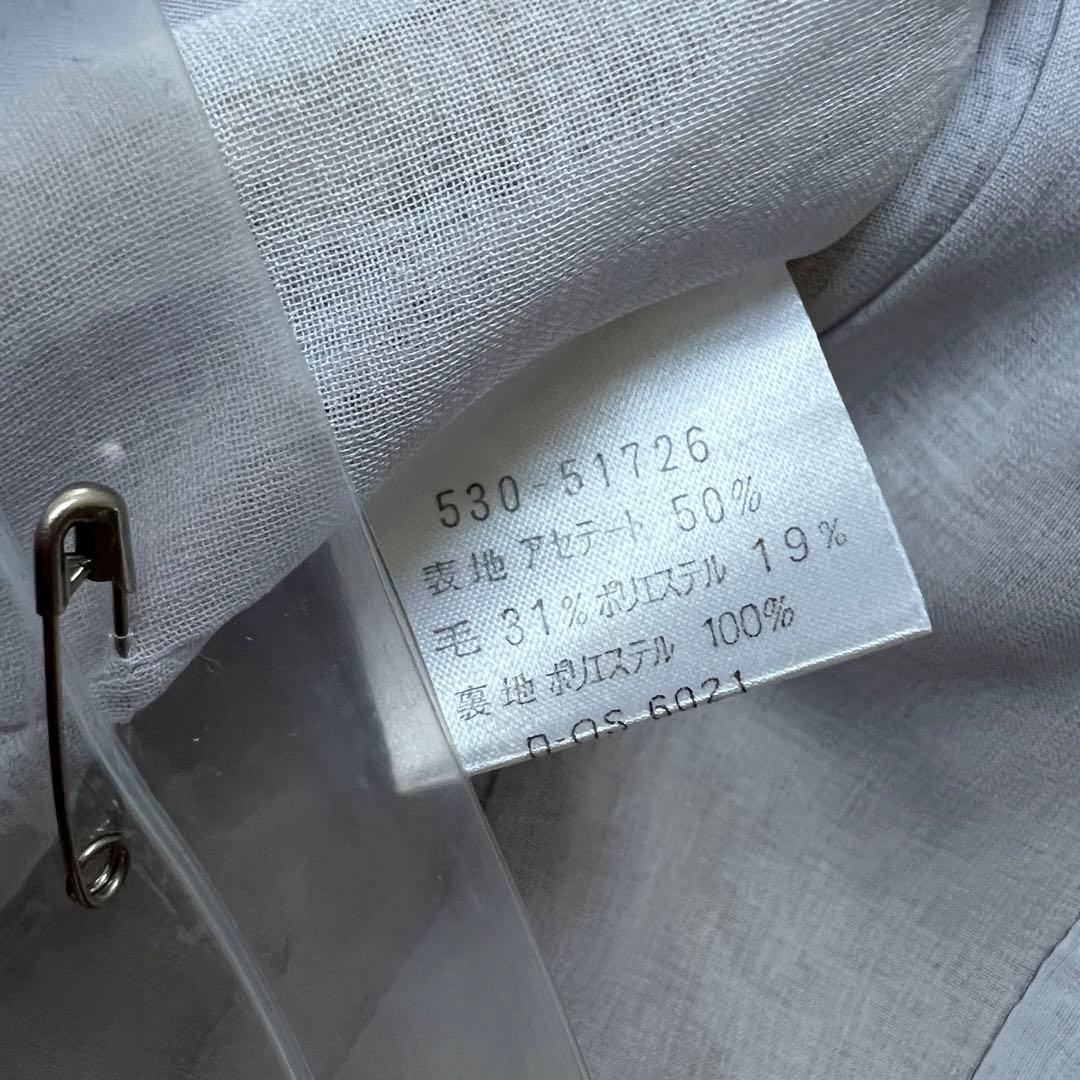 美品　Miss Chloe ミスクロエ　シングルジャケット　総柄　ラベンダー