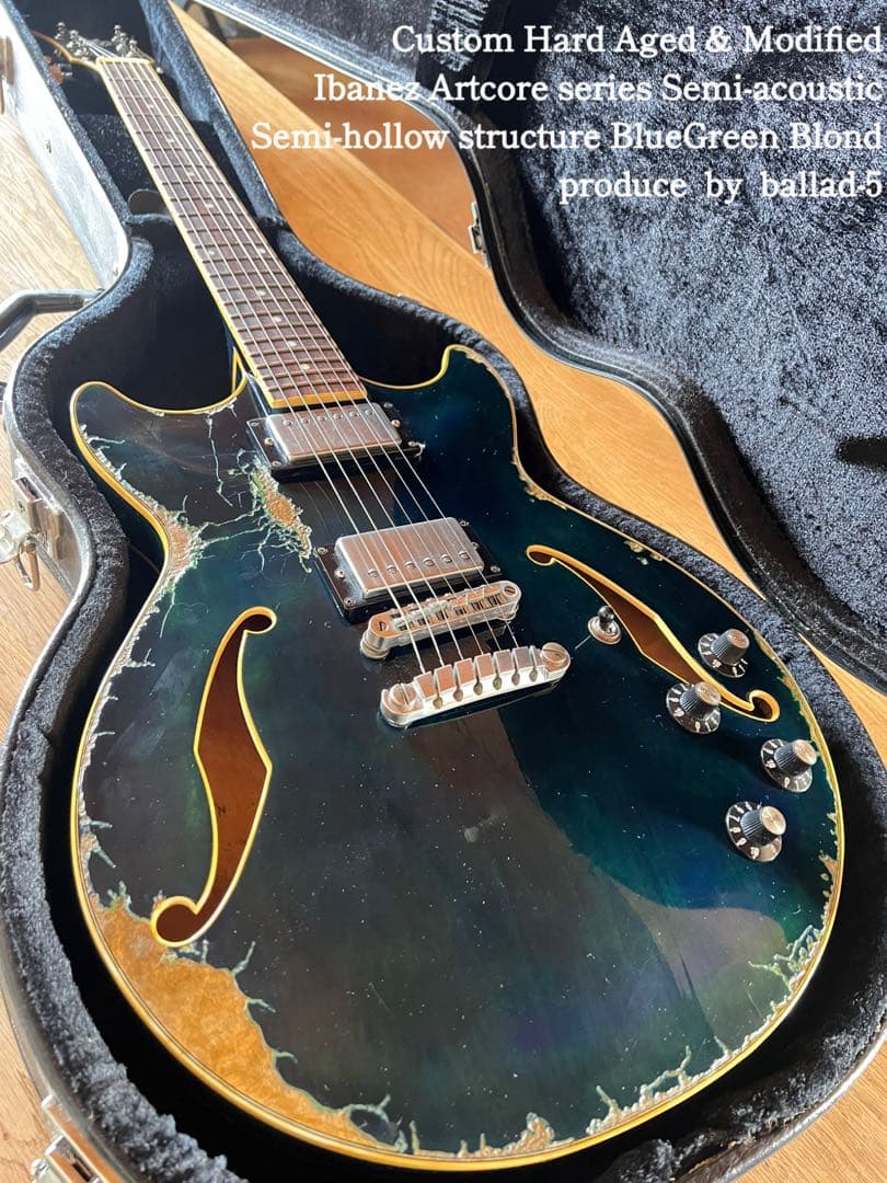 ⭐︎Custom HardAged Ibanez Artcoreセミアコ⭐︎