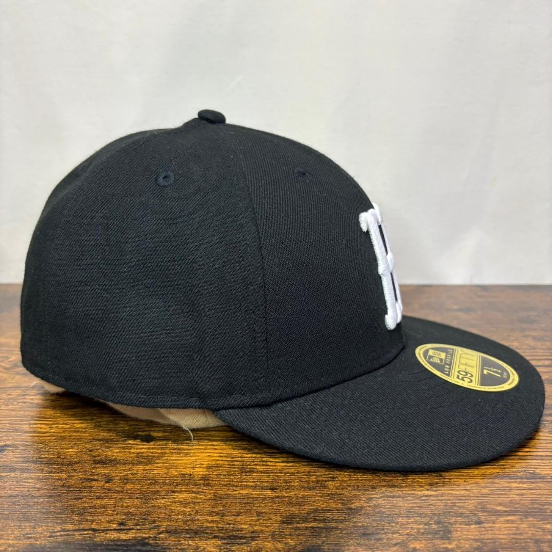 F86 ニューエラ 59fifty LP HUF ハフ ブラック 美品 2100