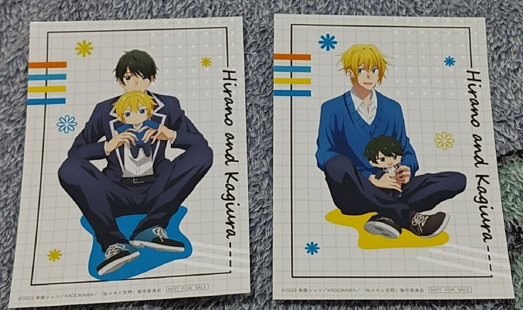 平野と鍵浦　春園しょう　アクリルスタンド　ブロマイド　イラストカード　他