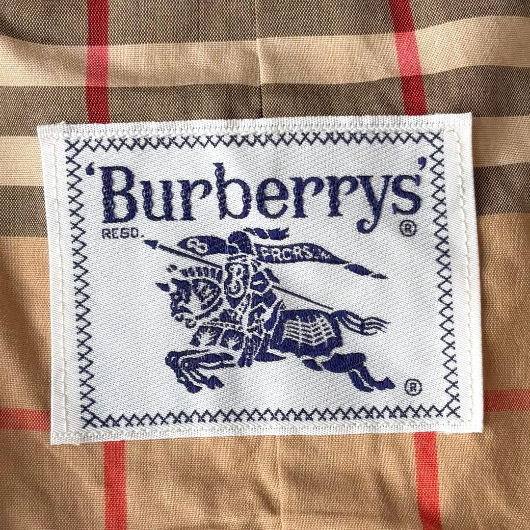 Burberrys ステンカラーコート　ノバチェック　ベルト付　ベージュ