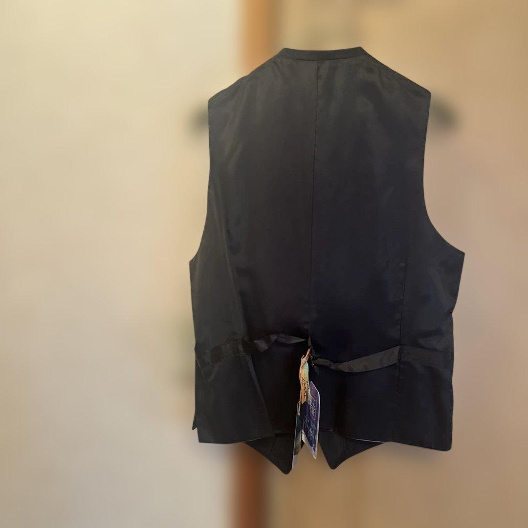 Burberry Black Labelダークグレーストライプ スーツ3点セット