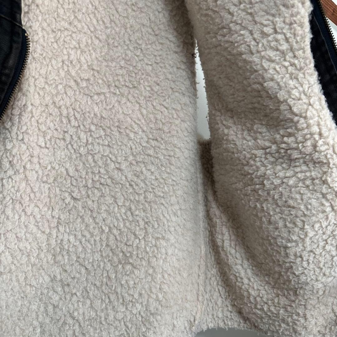 古着 カーハート Carhartt ベスト00s USA製 ブラック