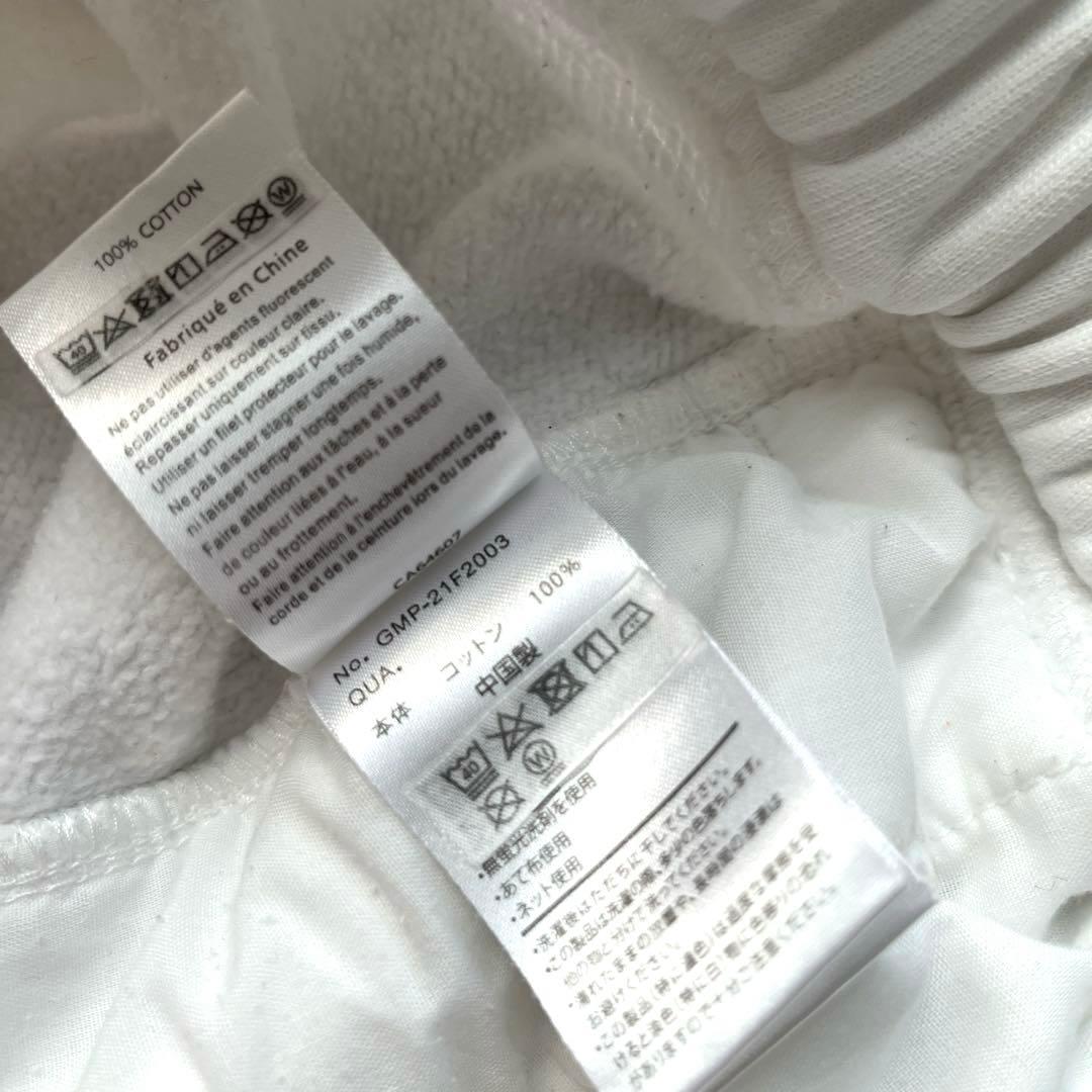 GRAMiCCi×BEAMSのコラボスエットパンツ ホワイト　 Mサイズ