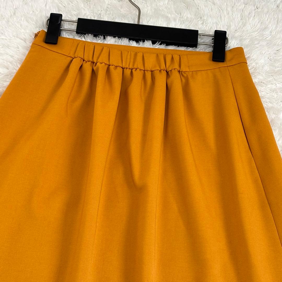 24年　FOXEY NEW YORK 44660 ロングスカート　ロゴプレート