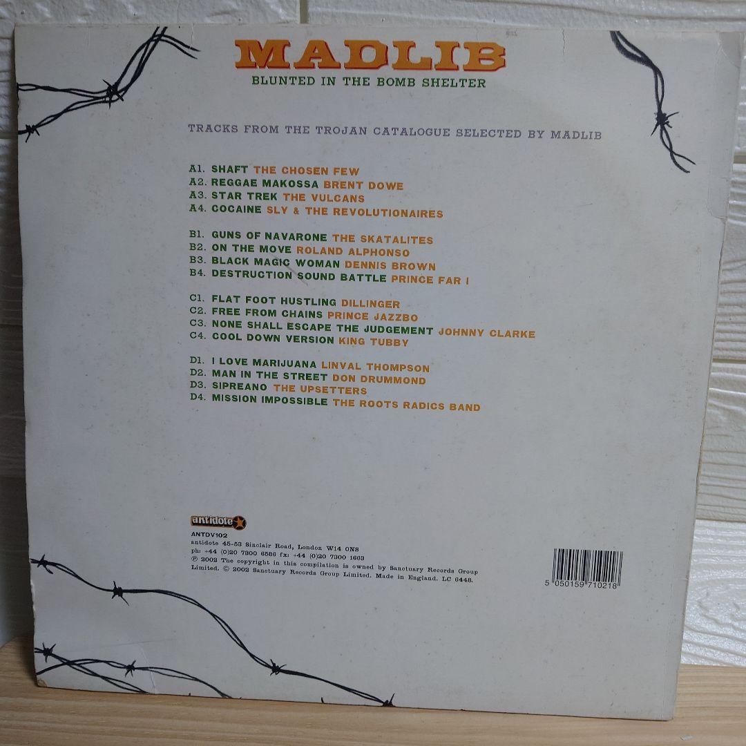 洋楽 Madlib Blunted In The Bomb Shelter 2LPs