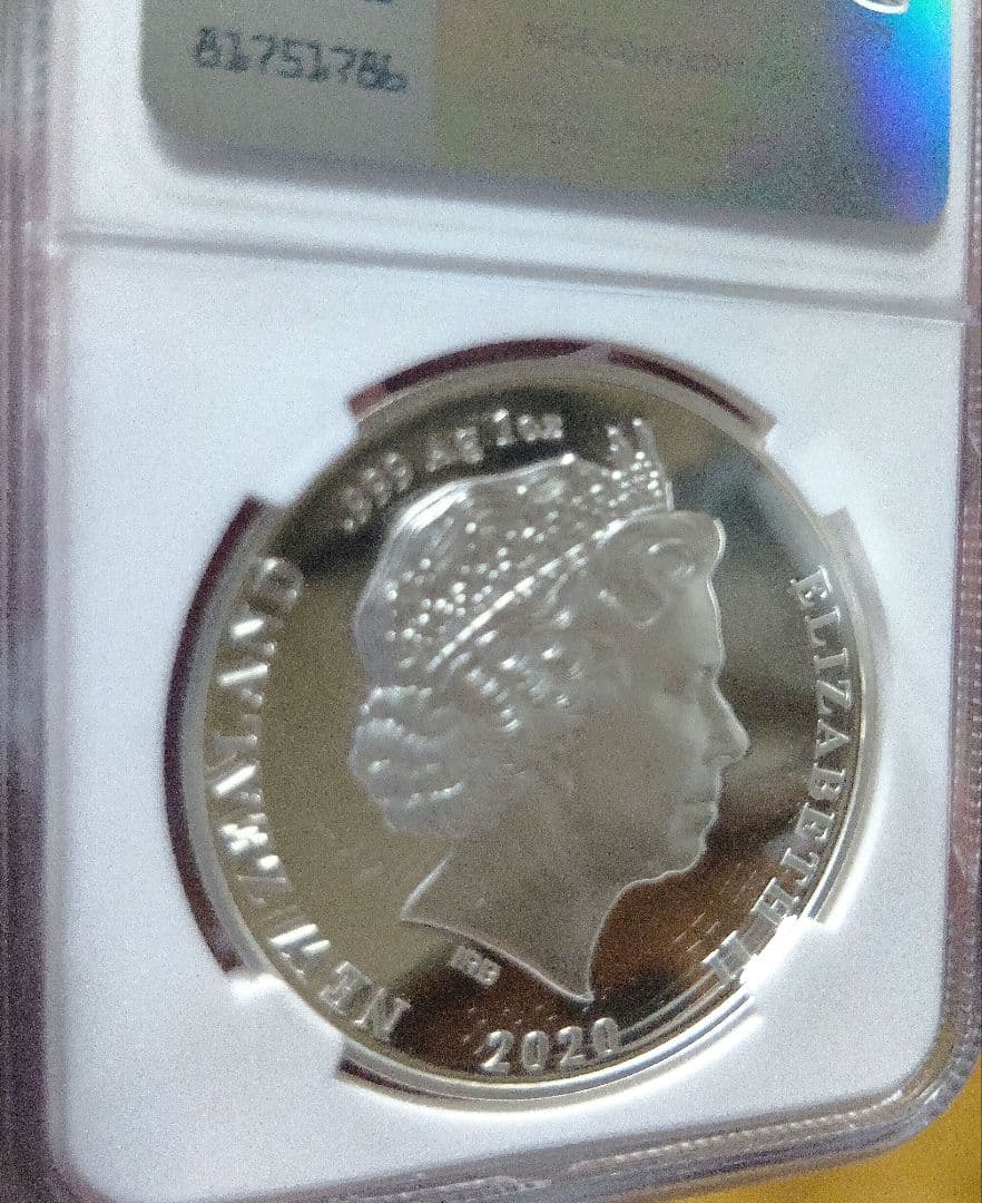 NGC PF70 UC 2020 ニュージーランド 東京オリンピック　銀貨