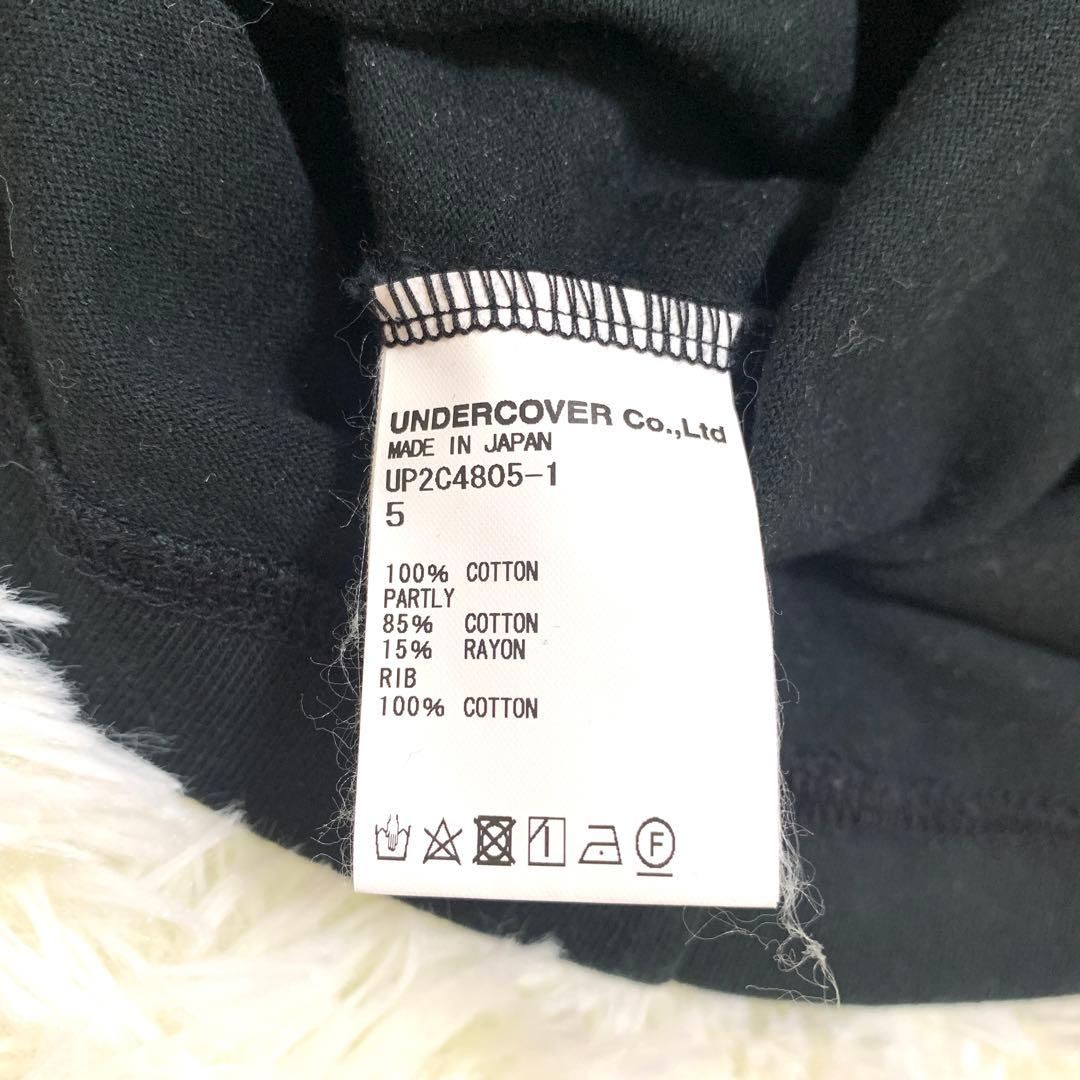 【未使用級⭐︎】アンダーカバー トライバルフラシ ビッグTシャツ 5 黒