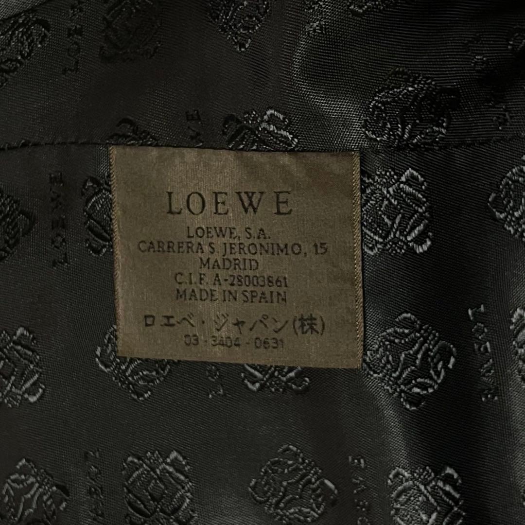 極美品● LOEWE ロエベ レザージャケット テーラード ラムレザー 38