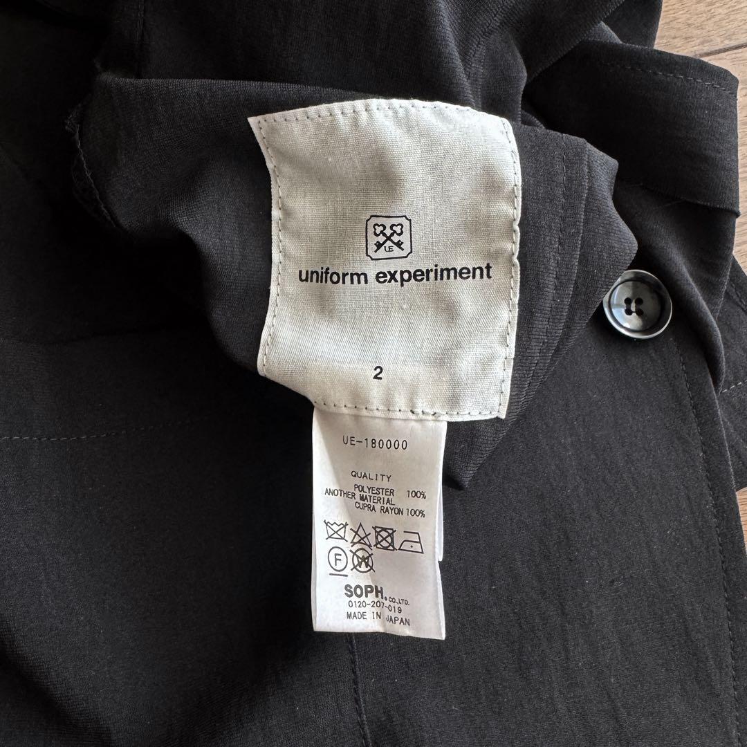 【お値下げ】UNIFORM EXPERIMENT 2 BUTTON JACKET