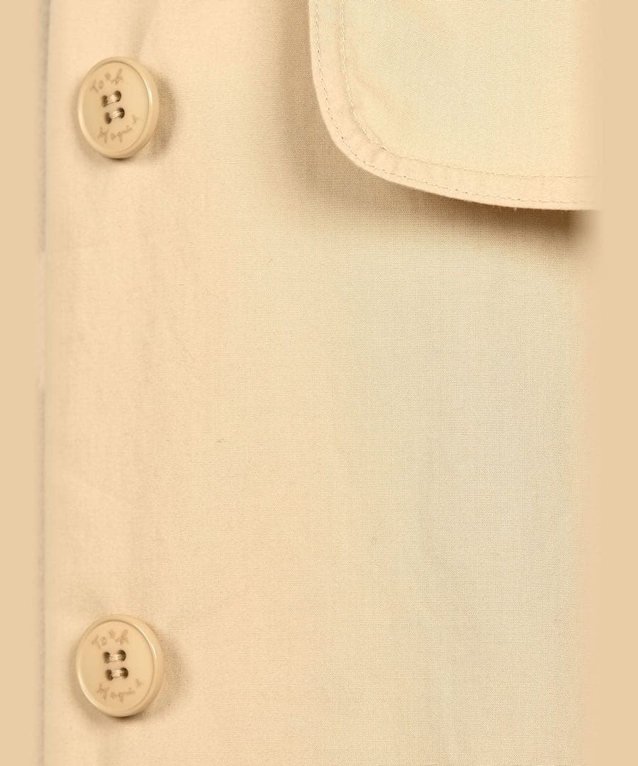 専用新品　To b. by agnes b. トレンチコートベージュ サイズ40